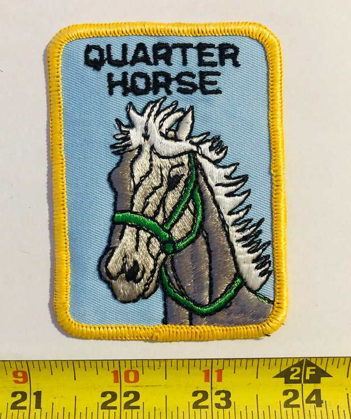 Quarter Horse Vintage Patch