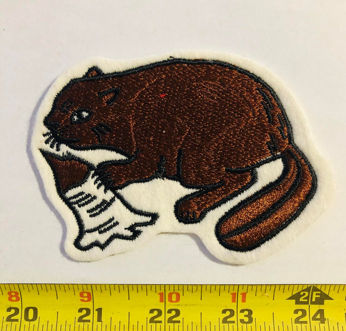 Beaver Vintage Patch