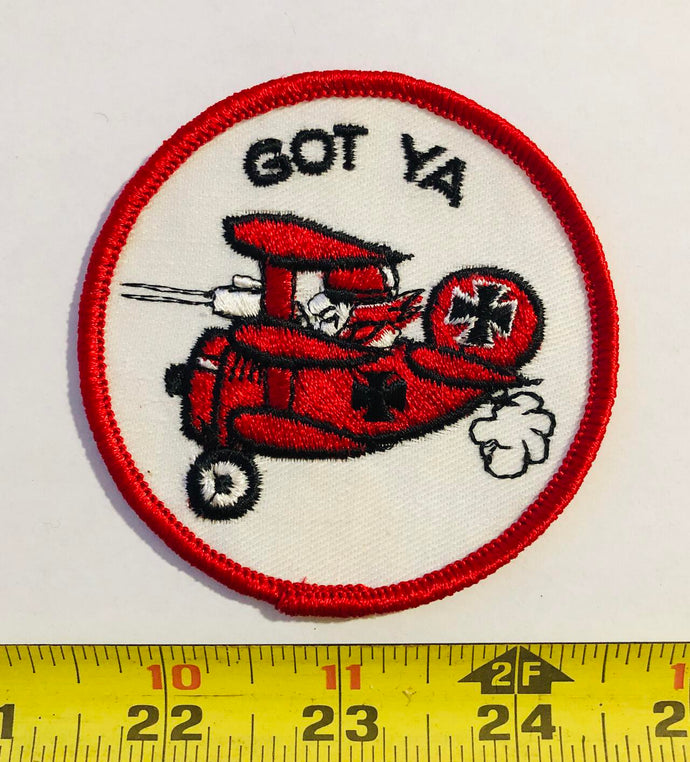 Got Ya Red Baron Vintage Patch