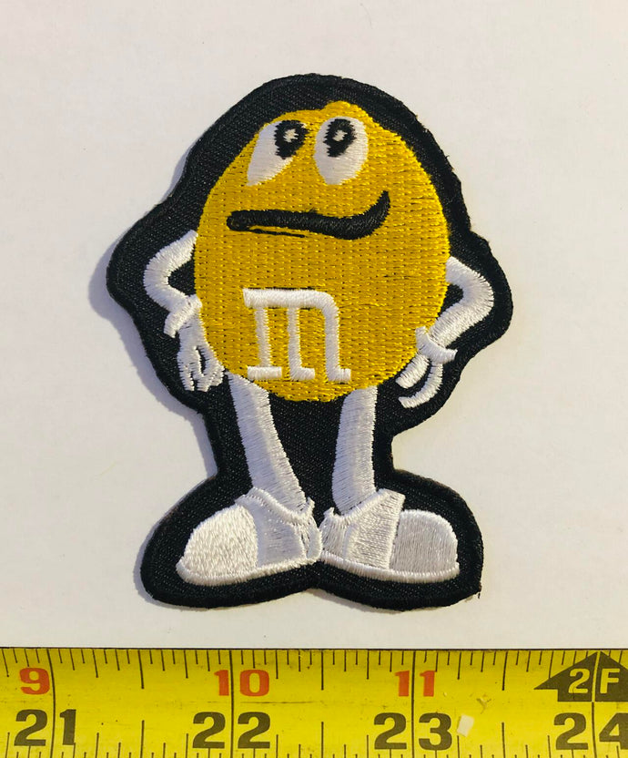M&M Yellow Simple Vintage Patch