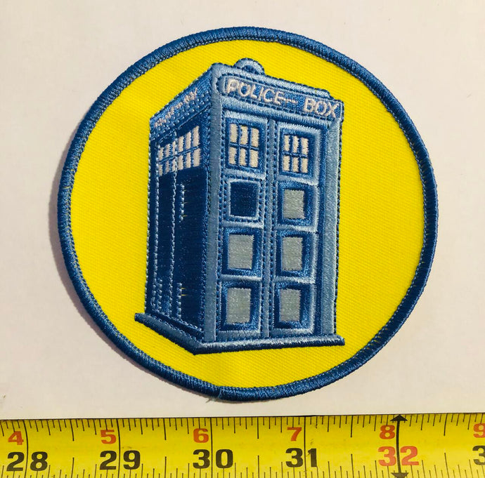 Dr. Who Tardis Vintage Patch