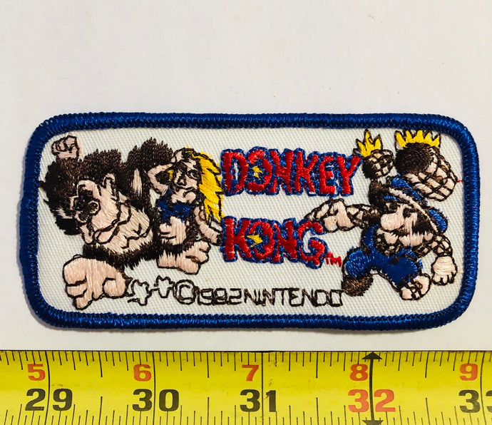 Donkey Kong Super Mario Vintage Patch