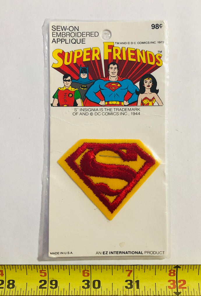 Superman 1973 Vintage Patch