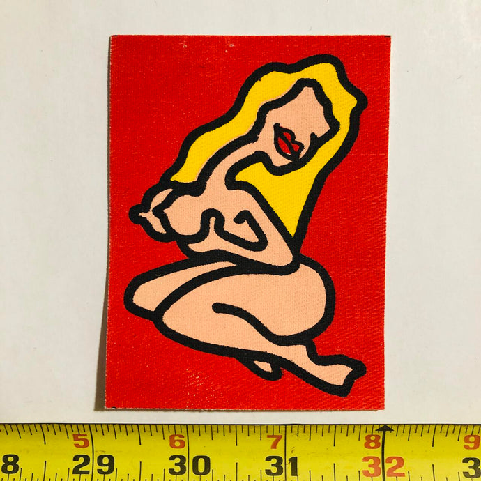 Decorative Sexy Woman Vintage Patch