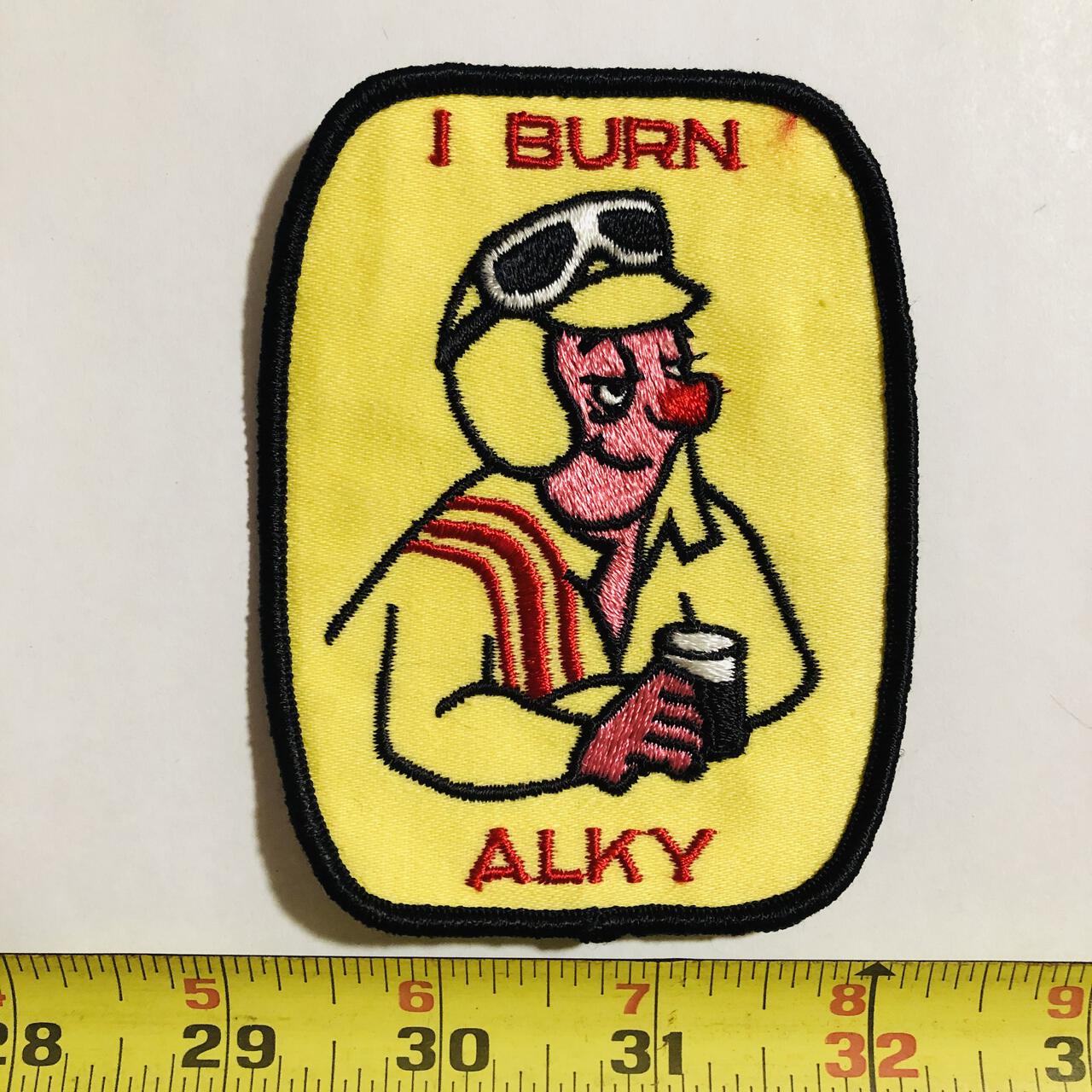 I Burn Alky Racing Vintage Patch – The VintagePatch