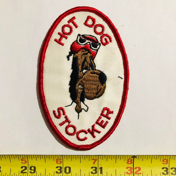 Hot Dog Stocker Racing Vintage Patch