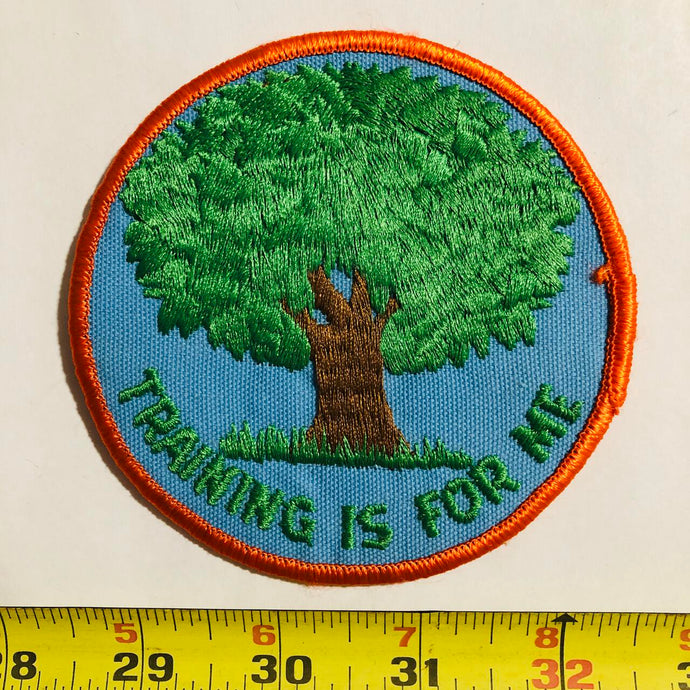 Training Is For Me Vintage Patch
