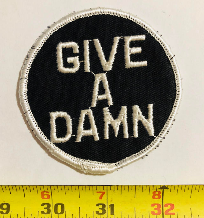 Give A Damn Vintage Patch