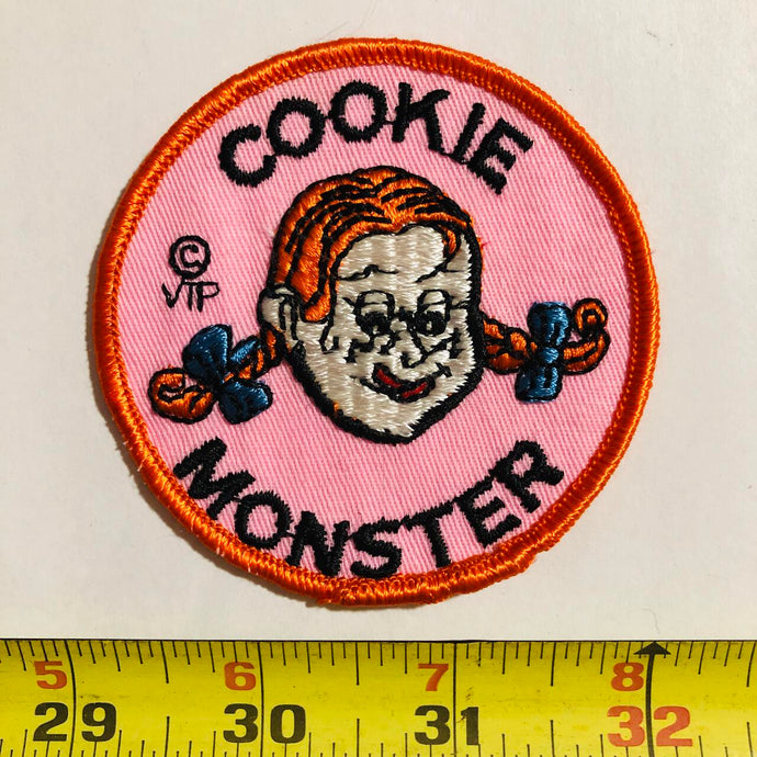 Cookie Monster Vintage Patch