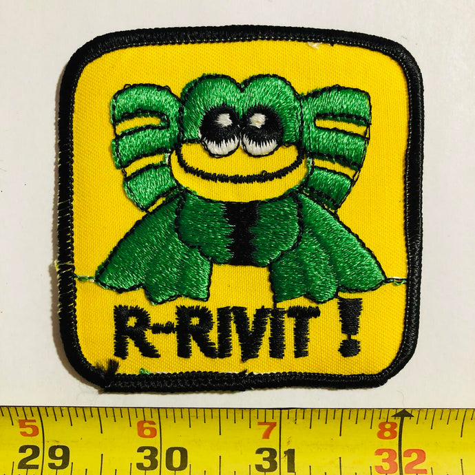 R-Rivit Frog Vintage Patch