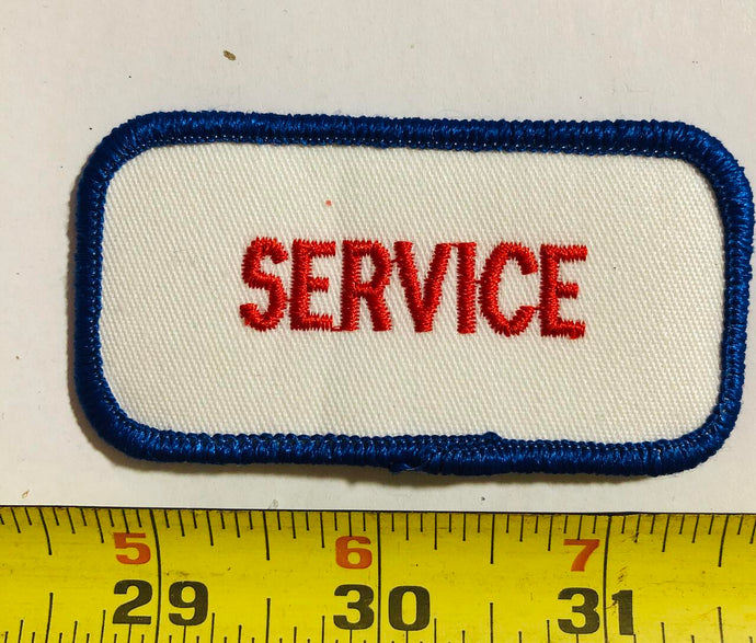 Service Vintage Patch