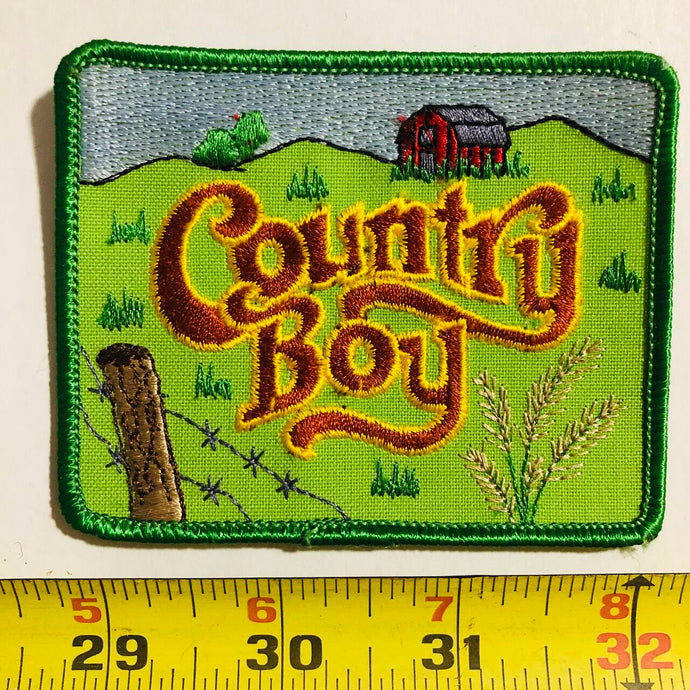 Country Boy Vintage Patch