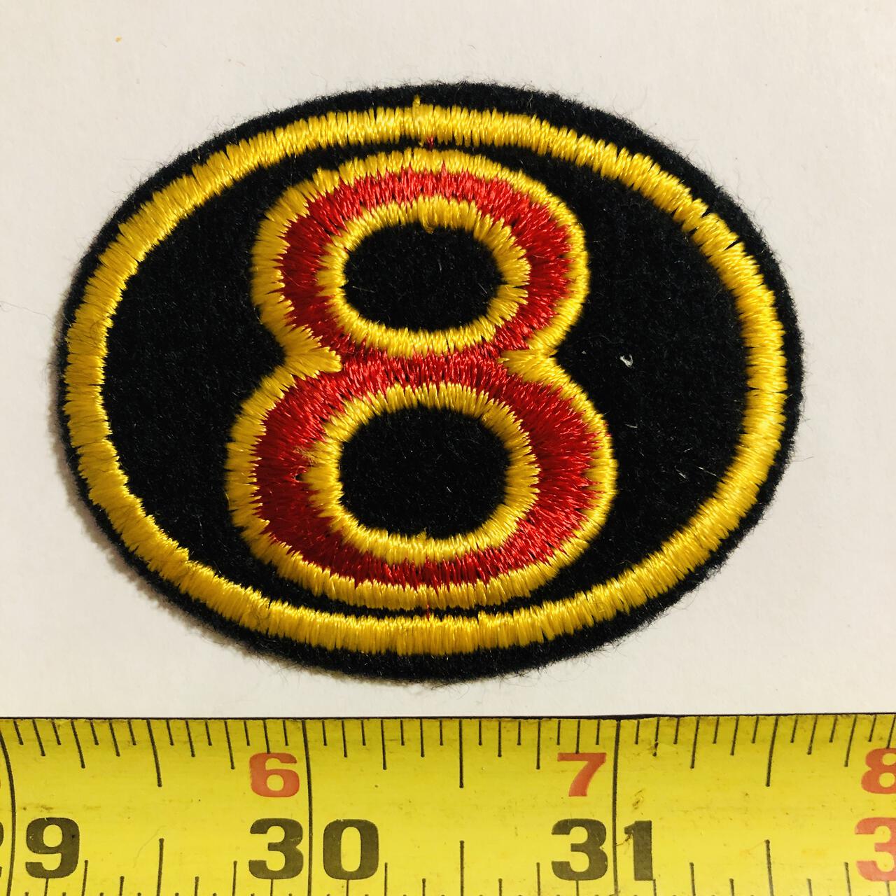 8 Number Vintage Patch – The VintagePatch