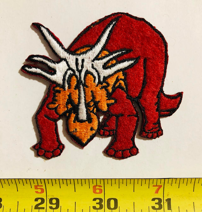 Stegasaurus Dinosaur Vintage Patch