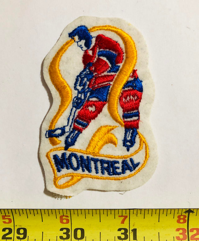 Montreal Canadiens Player Vintage Patch