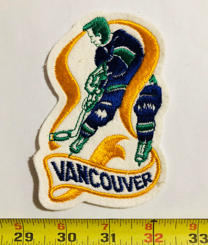 Vancouver Canucks Player Vintage Patch
