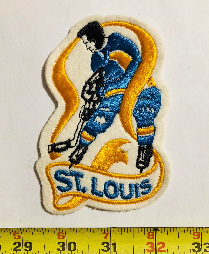 St Louis Blues Player Vintage Patch