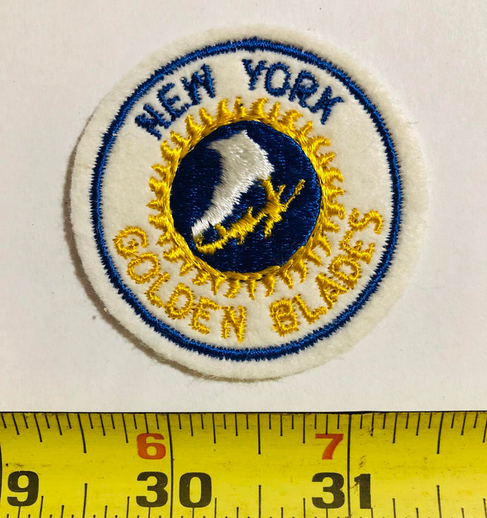 WHA new York Golden Blades Vintage Patch