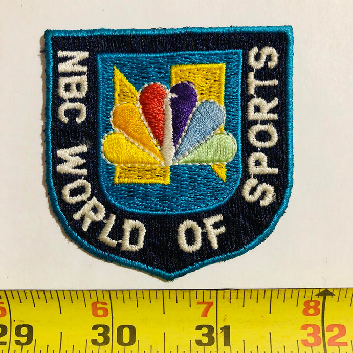 NBC World Of Sports Vintage Patch
