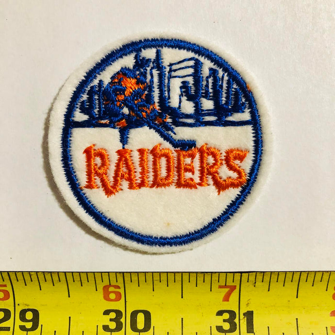 WHA New York Raiders Vintage Patch