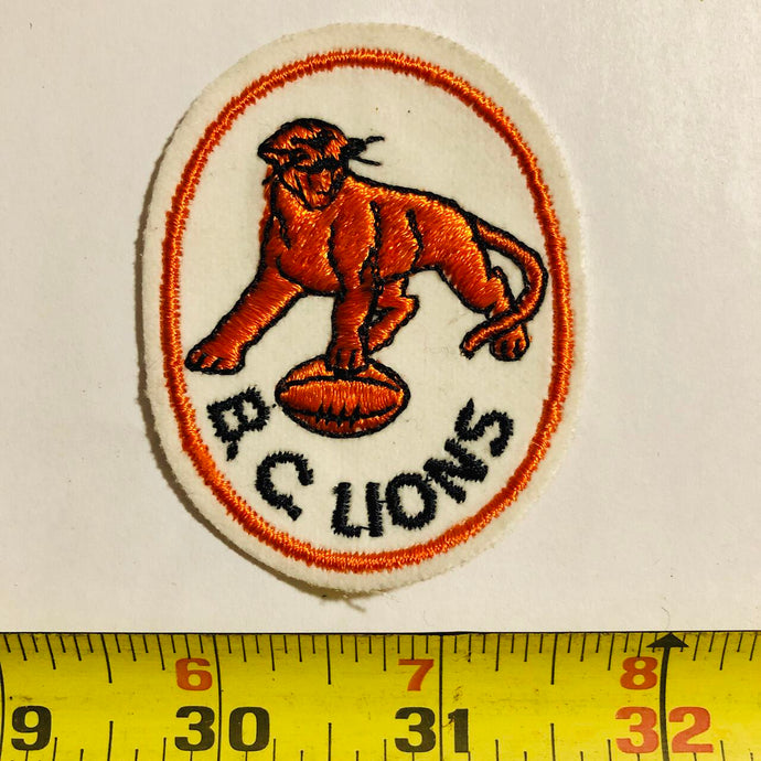 CFL BC Lions Vintage Patch