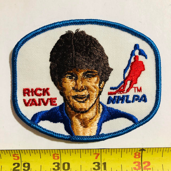 Rick Vaive Toronto Maple Leafs Vintage Patch