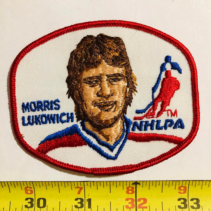 Morris Lukowich Winnepeg Jets Vintage Patch