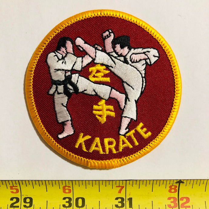 Martial Arts Karate Vintage Patch