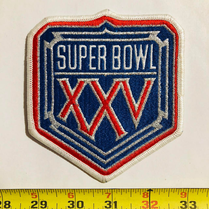 Buffalo Bills New York Giants Super Bowl Vintage Patch