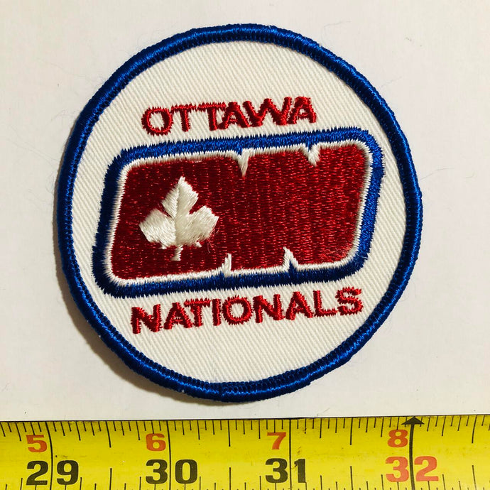 WHA Ottawa Nationals Vintage Patch