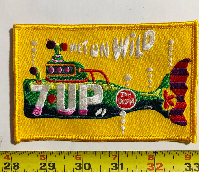 7UP Wet Un Wild Vintage Patch