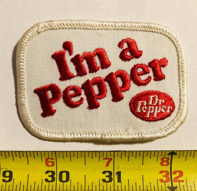 Dr. Pepper I'm A Vintage Patch
