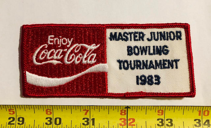 Coke Bowling Vintage Patch
