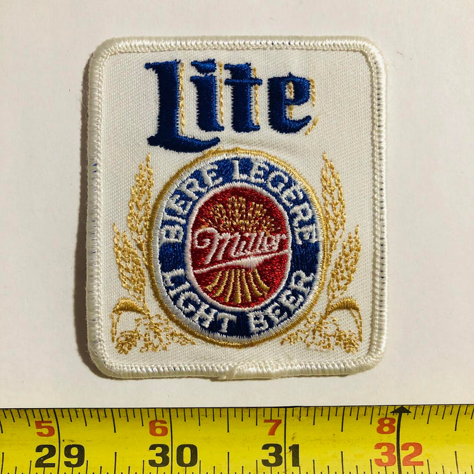 Miller Lite Beer Vintage Patch