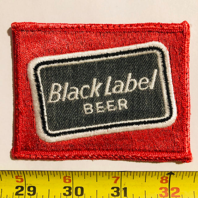 Black Label beer Vintage Patch
