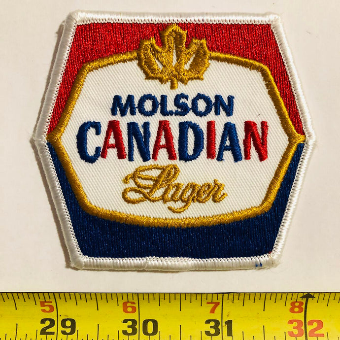 Molson Canadian Beer Vintage Patch