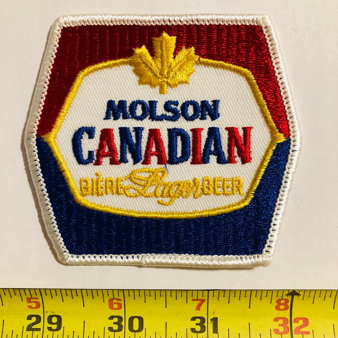 Molson Canadian Beer Vintage Patch