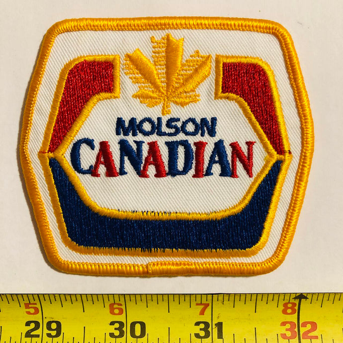 Molson Canadian Beer Vintage Patch