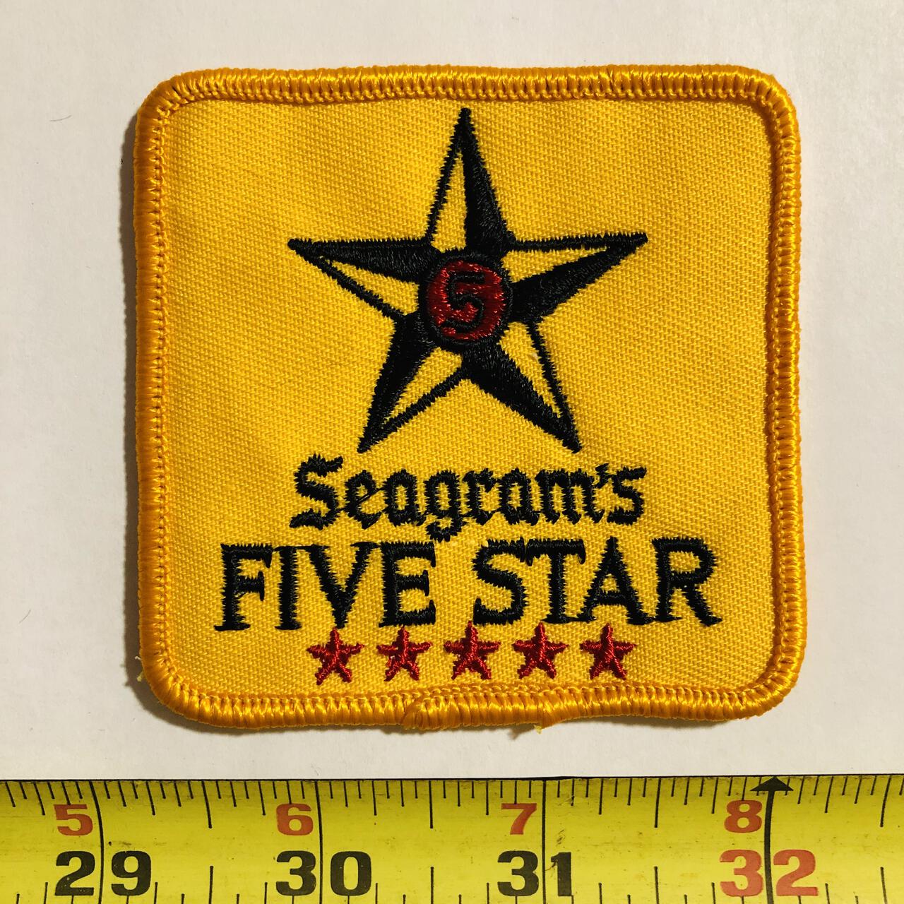 Seagram's Five Star Rye Vintage Patch – The VintagePatch