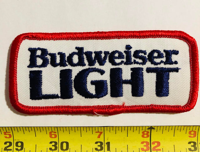 Budweiser Bud Light Beer Vintage Patch