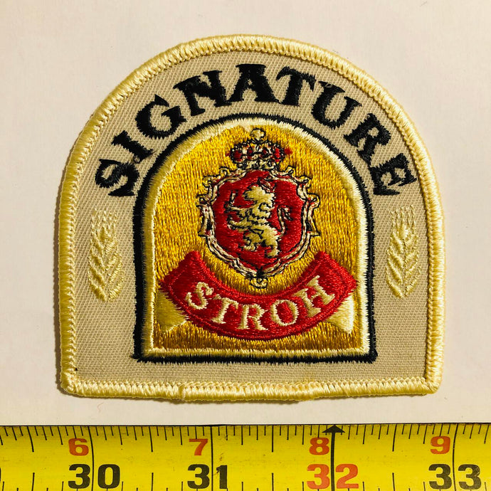Stroh's Signature Beer Vintage Patch