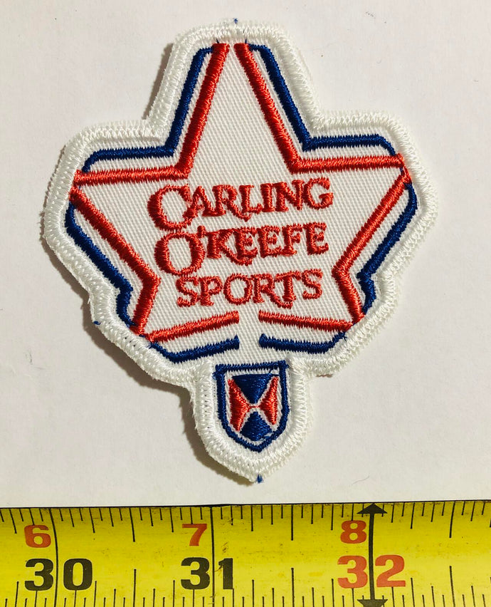 Carling O'Keefe Sports Beer Vintage Patch