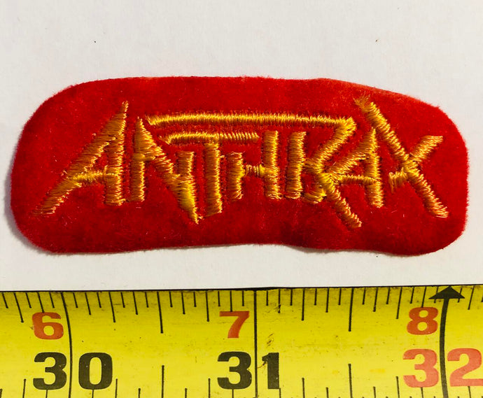 Anthrax Vintage Patch
