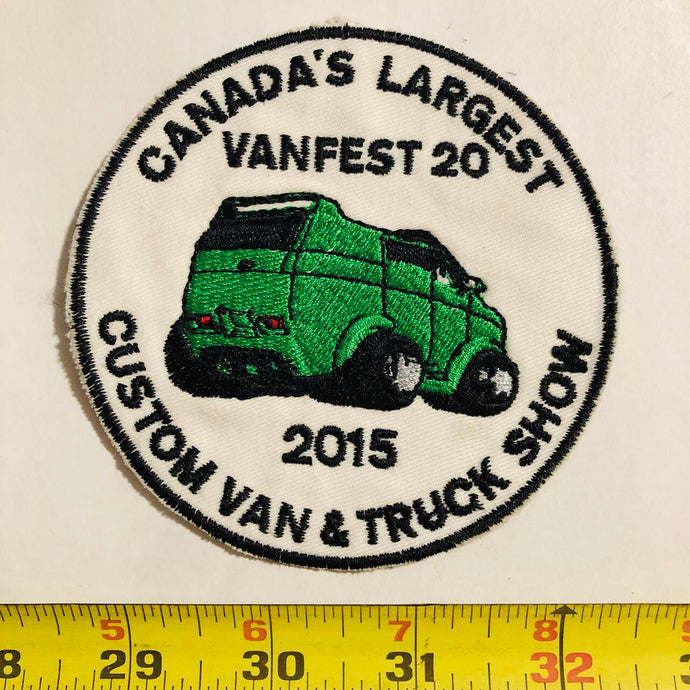 VanFest 2015 Vanning Vintage Patch