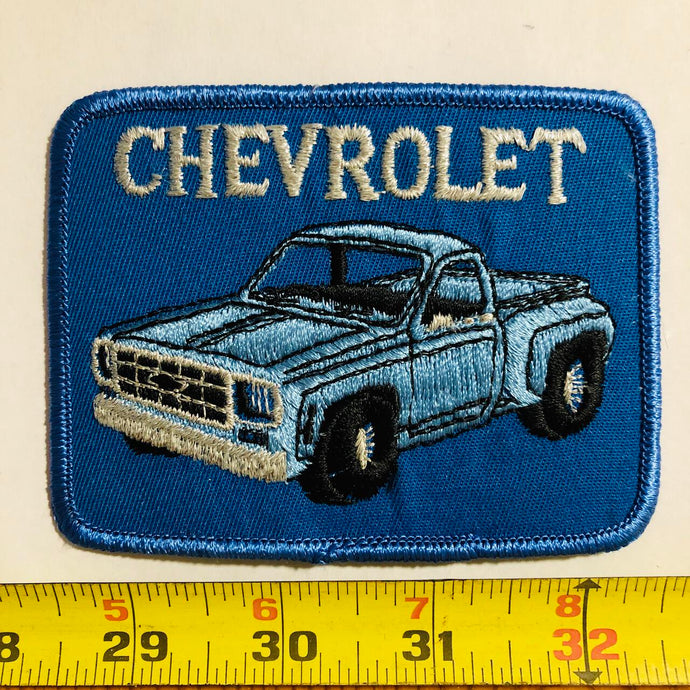 Chevy Chevrolet Pick- Up  Truck Vintage Patch