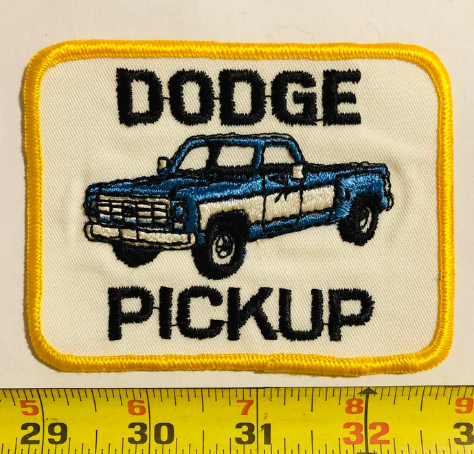 Dodge Pickup Truck Vintage Patch