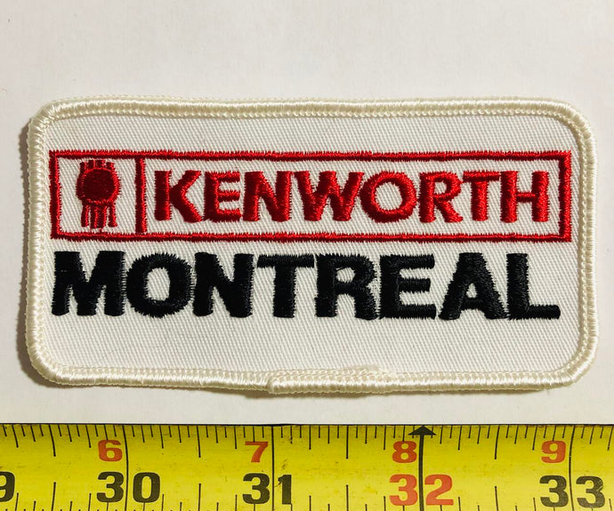 Kenworth Montreal Vintage Patch