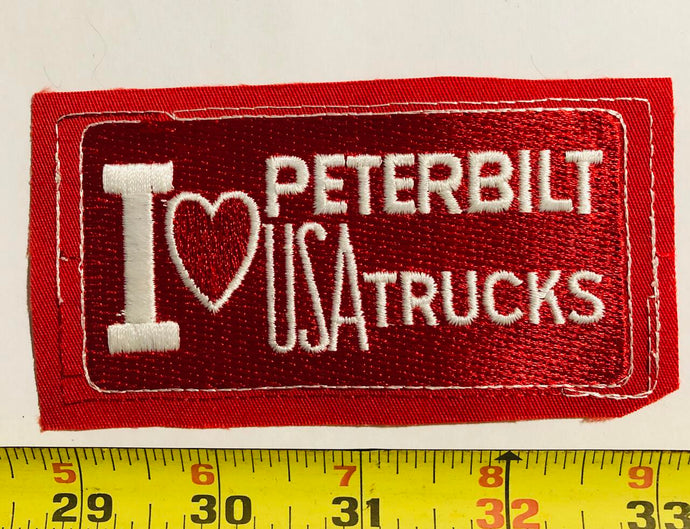I Love Peterbilt Vintage Patch