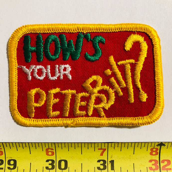 How's Your Peterbilt Vintage Patch