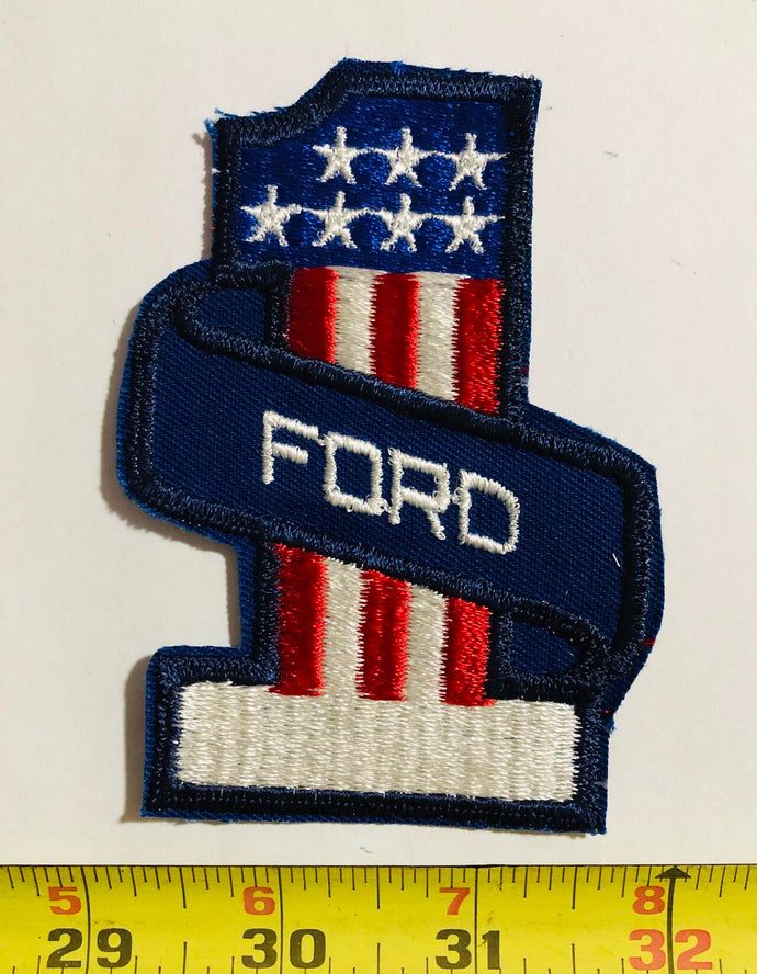 Ford Number 1 truck car patch